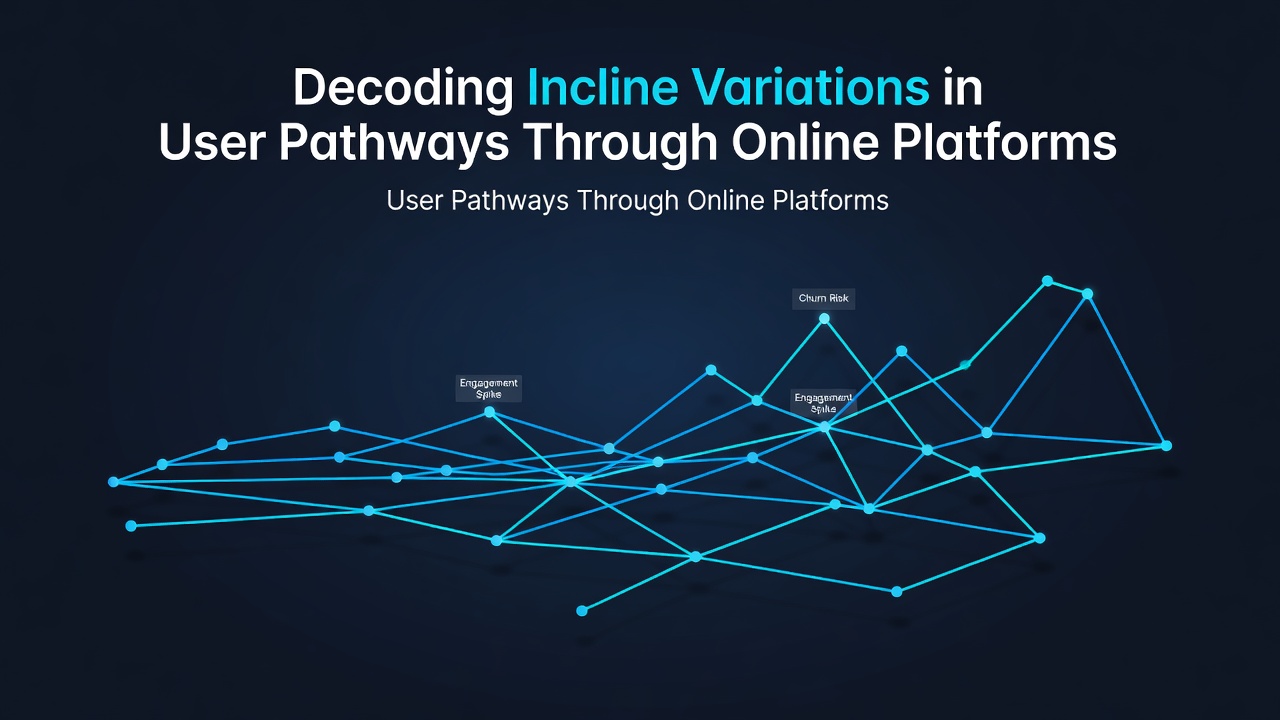 Decoding Incline Variations in User Pathways Through Online Platforms